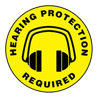 Panduit Corp - PFM0011 - SIGN 17"DIA BLACK/YELLOW