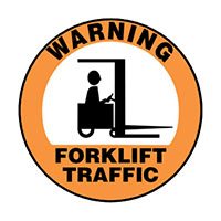 Panduit Corp - PFM0022 - SIGN 17"DIA BLACK/ORANGE/WHITE