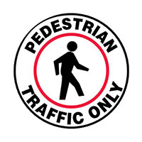 Panduit Corp - PFM0030 - SIGN 17"DIA RED/BLACK/WHITE