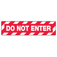Panduit Corp - PFM0041 - SIGN 24"X6" WHITE/RED