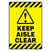 Panduit Corp - PFM0069 - SIGN 20"X14" BLACK/YELLOW