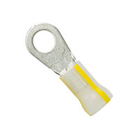 Panduit Corp - PK4-12R-T - CONN RING CIRC 4AWG #1/2 CRIMP