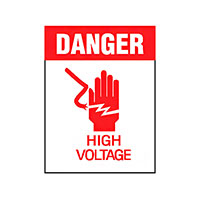 Panduit Corp - PLD-67 - LABEL ELECTRL WARN 1.5"X1" 200PC