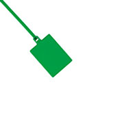 Panduit Corp - PLF1MA-M5 - MARKER TIE MINI FLAG 5.1"