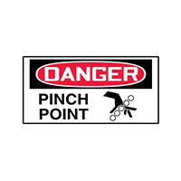 Panduit Corp - PLVS0103D3020 - LABEL ELECTL WRN 3"X1.5" RD/BK/W