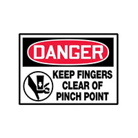 Panduit Corp - PLVS0305D3145 - LABEL ELECTL WRN 5"X3.5" RD/BK/W