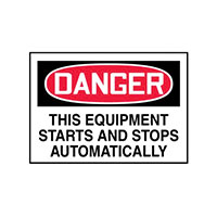 Panduit Corp - PLVS0305D3280 - LABEL ELECTL WRN 5"X3.5" RD/BK/W