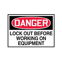 Panduit Corp - PLVS0305D3306 - LABEL ELECTL WRN 5"X3.5" RD/BK/W