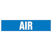 Panduit Corp - PPMA1023A - LABEL 8"X1" WHITE/BLUE