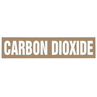 Panduit Corp - PPMA1081B - LABEL 8"X1.5" BROWN/WHITE