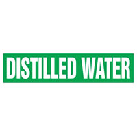 Panduit Corp - PPMA1167B - LABEL 8"X1.5" WHITE/GREEN