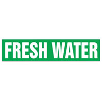 Panduit Corp - PPMA1231D - LABEL 12"X2.5" WHITE/GREEN