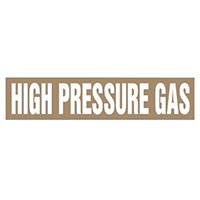 Panduit Corp - PPMA1305D - LABEL 12"X2.5" BROWN/WHITE