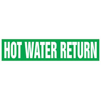 Panduit Corp - PPMA1329D - LABEL 12"X2.5" WHITE/GREEN