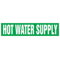 Panduit Corp - PPMA1333D - LABEL 12"X2.5" WHITE/GREEN