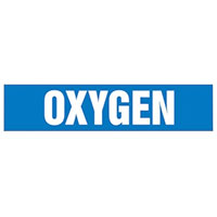 Panduit Corp - PPMA1457D - LABEL 12"X2.5" WHITE/BLUE