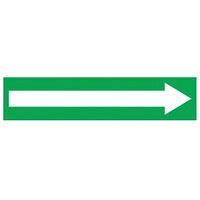 Panduit Corp - PPMA1653A - LABEL 8"X1" WHITE/GREEN