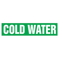 Panduit Corp - PPMR0004B - LABEL 30'X8" WHITE/GREEN