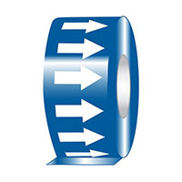 Panduit Corp - PPMR1X54BLW - ARROW TAPE 1"X54'BLUE/WHITE,RL