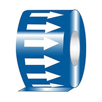 Panduit Corp - PPMR2X54BLW - ARROW TAPE 2"X54' BLUE/WHITE,RL