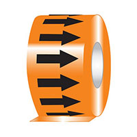 Panduit Corp - PPMR2X54BO - ARROW TAPE 2"X54' BLK/ORANGE,RL