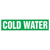 Panduit Corp - PPMS1117B - LABEL 9"X8" WHITE/GREEN