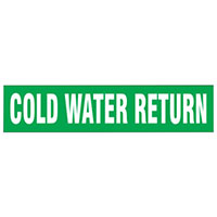 Panduit Corp - PPMS1121B - LABEL 9"X8" WHITE/GREEN