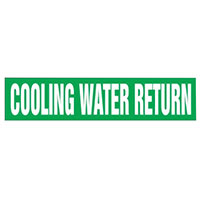 Panduit Corp - PPMS1149B - LABEL 9"X8" WHITE/GREEN