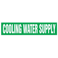 Panduit Corp - PPMS1151B - LABEL 9"X8" WHITE/GREEN