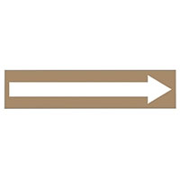 Panduit Corp - PPMS1651B - LABEL 9"X8" BROWN/WHITE