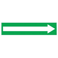 Panduit Corp - PPMS1653B - LABEL 9"X8" WHITE/GREEN