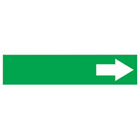 Panduit Corp - PPMS1667B - LABEL 9"X8" WHITE/GREEN