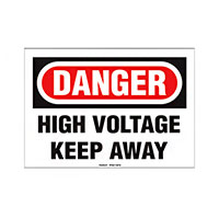 Panduit Corp - PPS0710D79 - SIGN ELECTRL WARN 10"X7" BLK/RED