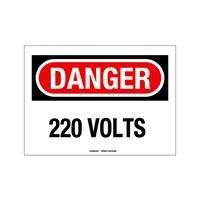 Panduit Corp - PPS0710DV009 - SIGN ELECTRL WARN 10"X7" BLK/RED