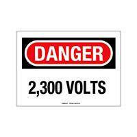 Panduit Corp - PPS0710DV010 - SIGN ELECTRL WARN 10"X7" BLK/RED