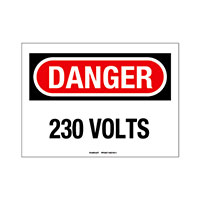 Panduit Corp - PPS0710DV011 - SIGN ELECTRL WARN 10"X7" BLK/RED