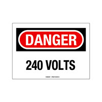 Panduit Corp - PPS0710DV012 - SIGN ELECTRL WARN 10"X7" BLK/RED