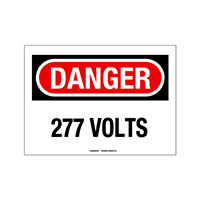 Panduit Corp - PPS0710DV014 - SIGN ELECTRL WARN 10"X7" BLK/RED