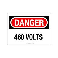 Panduit Corp - PPS0710DV017 - SIGN ELECTRL WARN 10"X7" BLK/RED