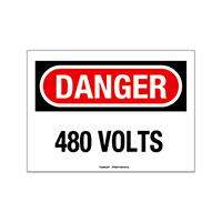 Panduit Corp - PPS0710DV018 - SIGN ELECTRL WARN 10"X7" BLK/RED