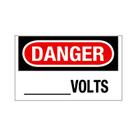 Panduit Corp - PPS1014D28 - SIGN ELECTRL WARN 14"X10" BLK/RD