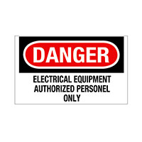Panduit Corp - PPS1014D70 - SIGN ELECTRL WARN 14"X10" BLK/RD