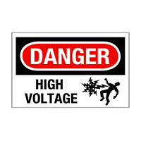 Panduit Corp - PPS1014D81 - SIGN ELECTRL WARN 14"X10" BLK/RD