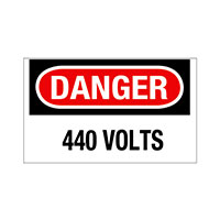 Panduit Corp - PPS1014DV016 - SIGN ELECTRL WARN 14"X10" BLK/RD