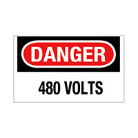 Panduit Corp - PPS1014DV018 - SIGN ELECTRL WARN 14"X10" BLK/RD