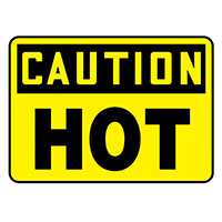 Panduit Corp - PRS0710C7099 - SIGN 10"X7" BLACK/YELLOW