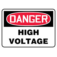 Panduit Corp - PRS0710D7133 - SIGN ELECTRL WARN 10"X7" RD/BK/W