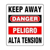 Panduit Corp - PRS0910D453 - SIGN ELECTRL WARN 10"X9" BLU/WHT