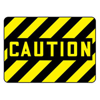 Panduit Corp - PRS1014C7306 - SIGN 14"X10" BLACK/YELLOW