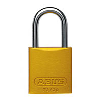 Panduit Corp - PSL-12YL - ALUMINUM BODY PADLOCK 1.00 SHA